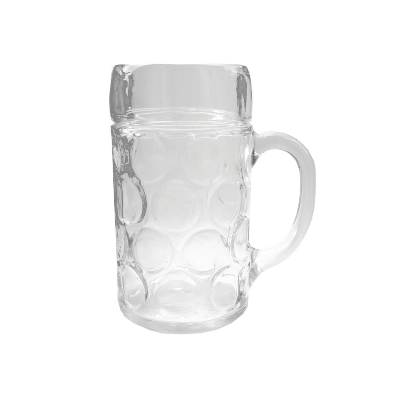 Maßkrug 1,0 l Glaskrug,  ohne Logo (15)